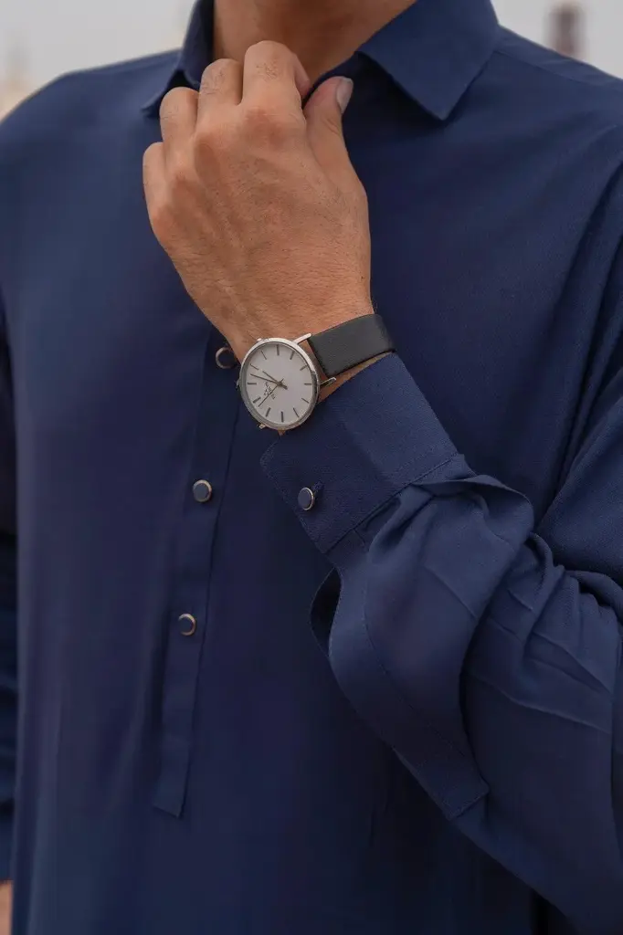 Graceful Navy Blue Shalwar Kameez – Traditional, Comfortable, and Perfect for Every Occasion